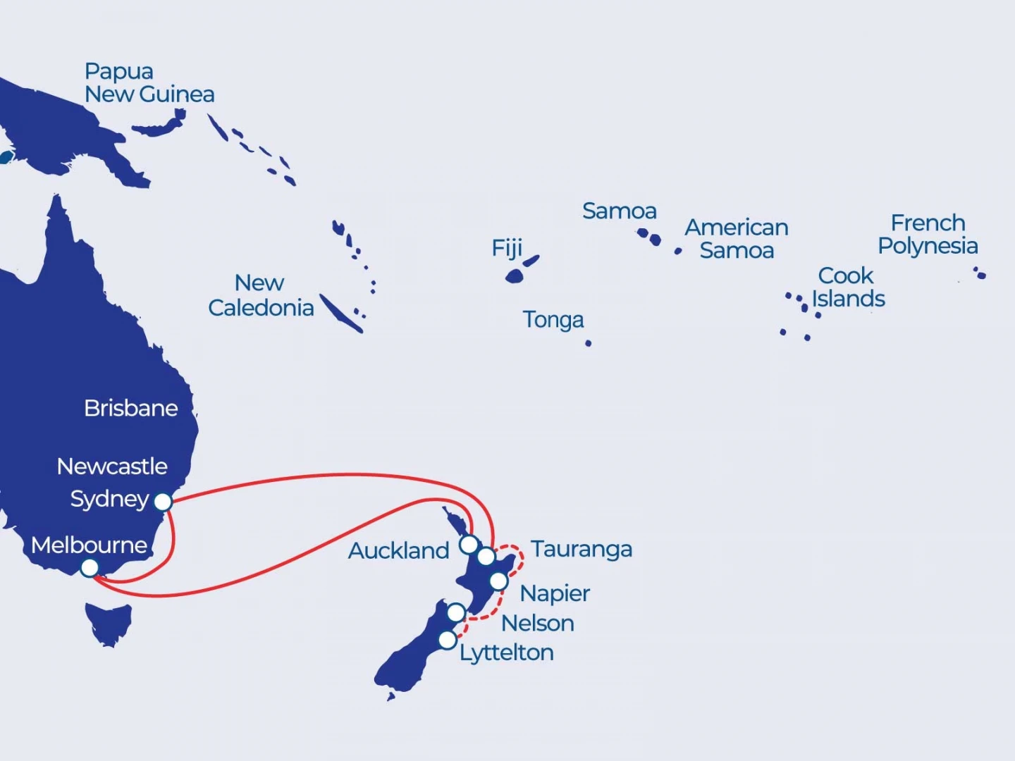 FINAL Trans Tasman South Map