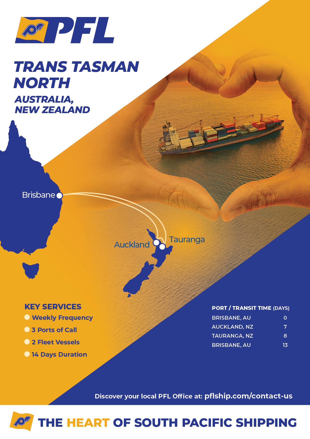 PFL TRAN TASMAN NORTH